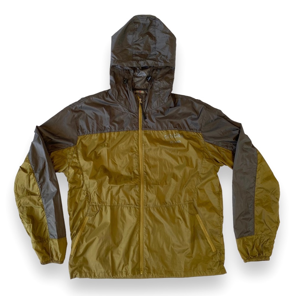 Pro Cube Catalina Island Hooded Jacket Windbreaker Anorak Elastic Drawstring XL